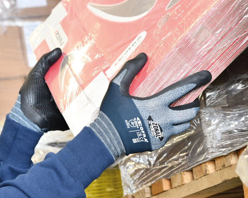 Guanti Da Lavoro In Nitrile Termoregolanti Cofra ZONAL G016-D100