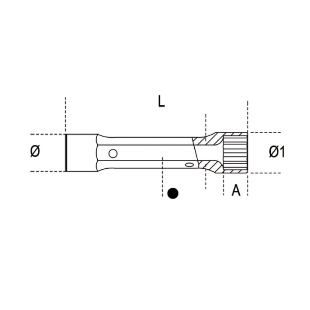 Chiave A Tubo Doppia Esagonale Serie Leggera 6X7mm Beta 935