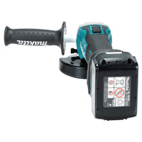 Smerigliatrice Angolare Makita DGA513ZJ 125mm 18V Fornito Senza Batterie E Caricabatterie