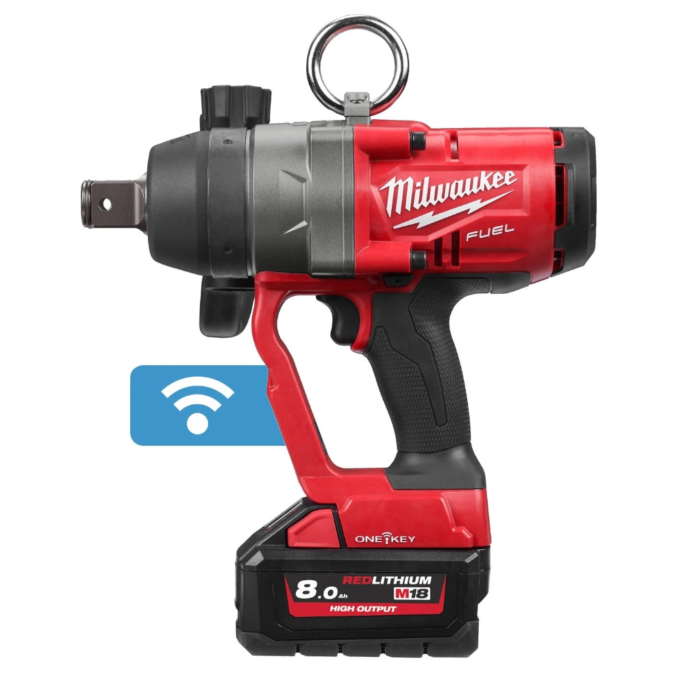 One-Key™ FUEL™ High Torque Impact Wrench 1″ F Drive - M18 ONEFHIWF1-802X Milwaukee 