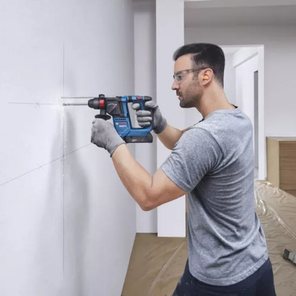 Martello Perforatore A Batteria SDS plus Bosch GBH 18V-18 Professional - 0611927003