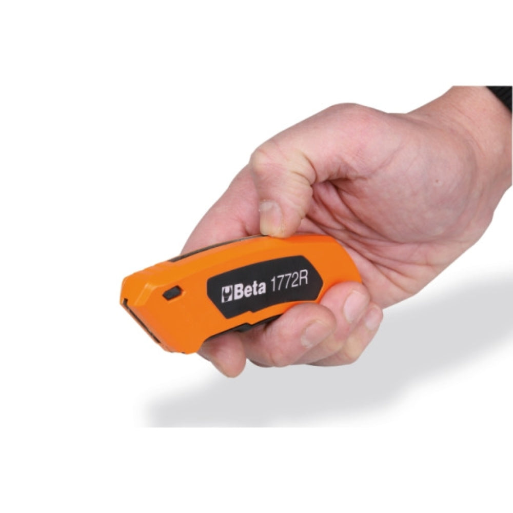 Cutter A Lama Trapezoidale Retrattile, Fornito Con 5 Lame Beta 1772R