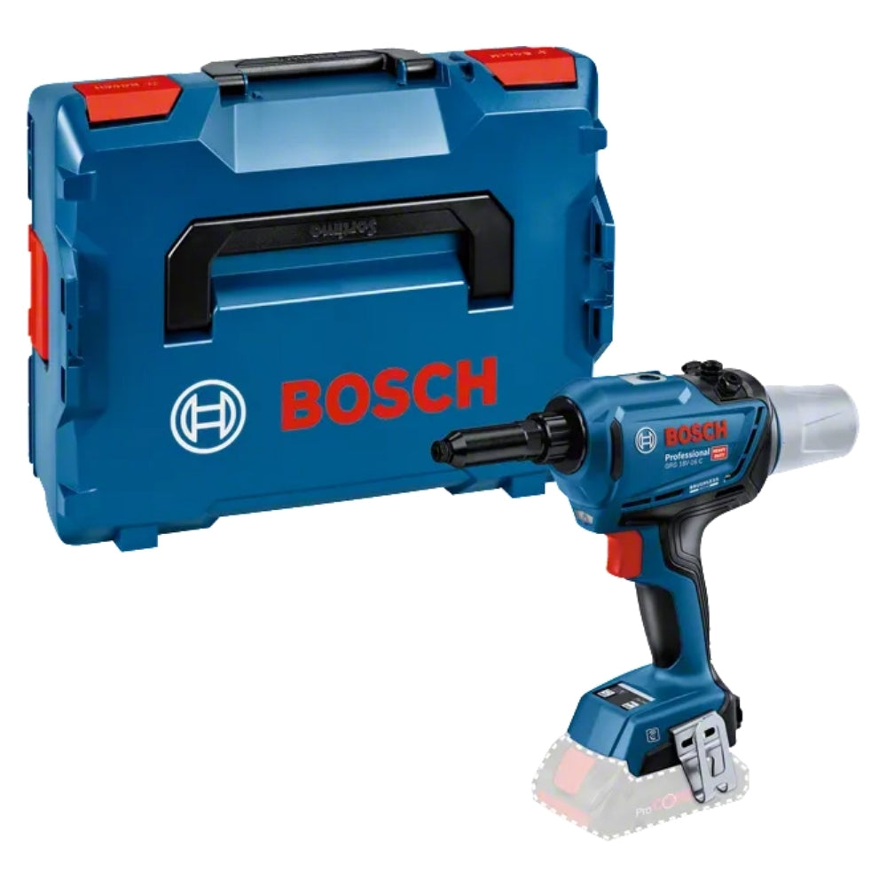 Rivettatrice A Batteria Bosch GRG 18V-16 C Professional In Valigetta L-BOXX 136 - 06019K5002