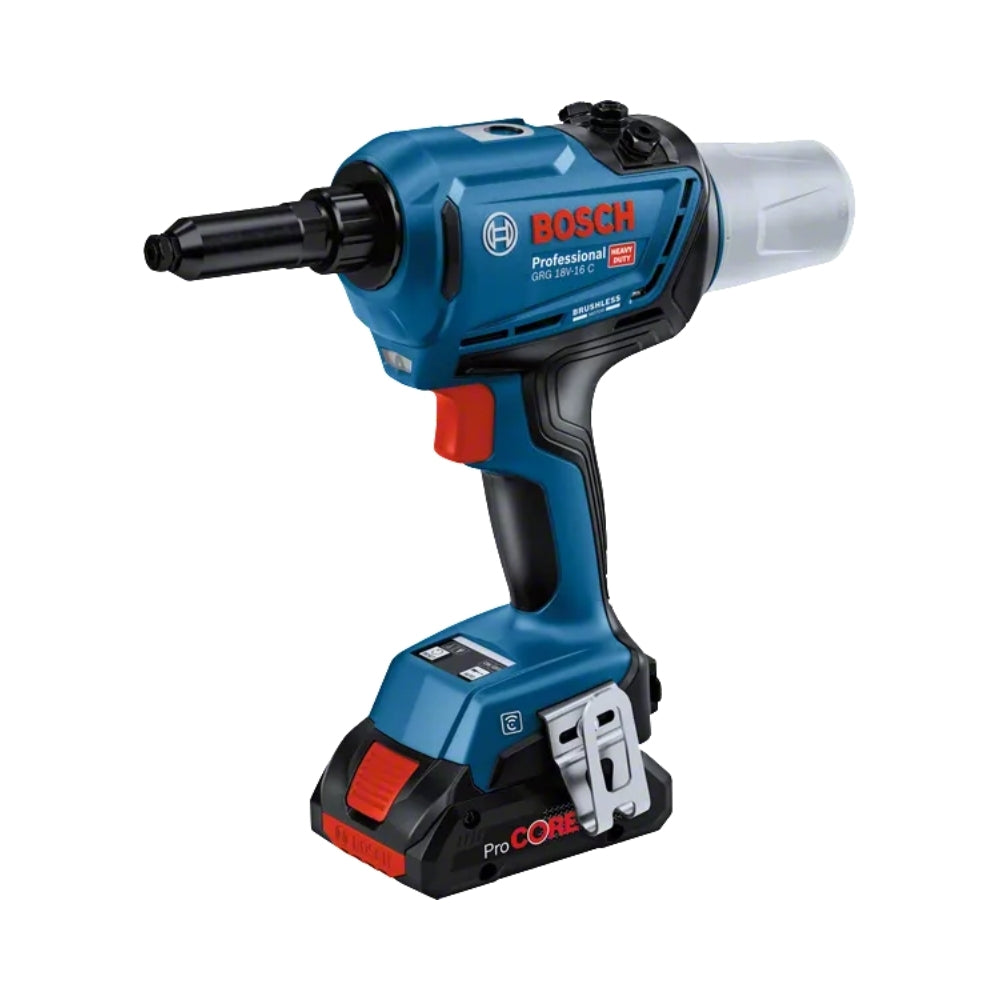 Rivettatrice A Batteria Bosch GRG 18V-16 C Professional In Valigetta L-BOXX 136 - 06019K5002