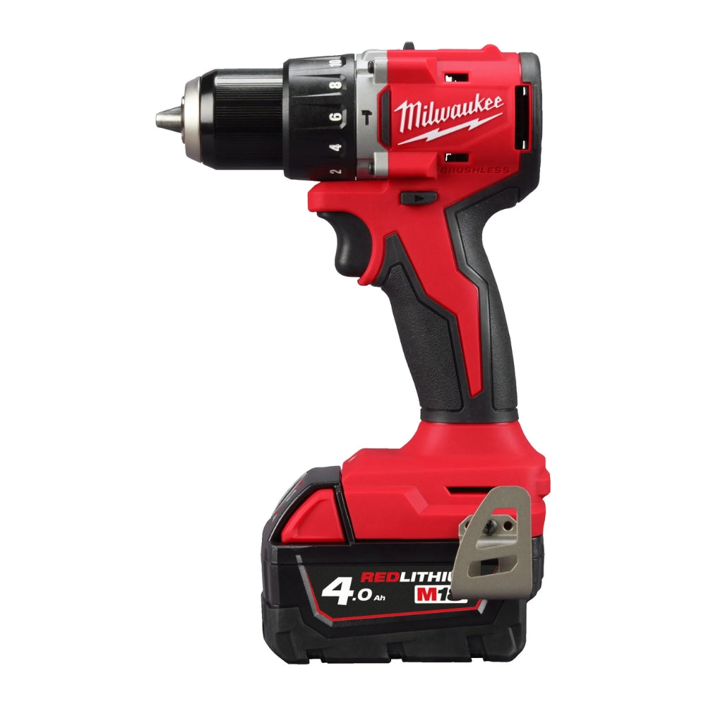 Milwaukee M18 BLPDRC-402C Compact Brushless Hammer Drill 