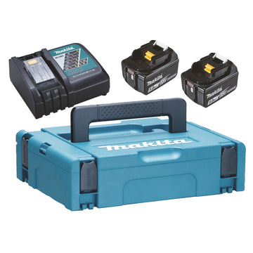 Kit Energy Makita 2 batterie 5,0Ah 18V e caricabatterie 197624-2