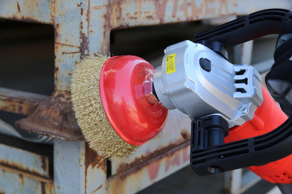 Spazzola A Tazza Con Filo In Acciaio 65MM Valex 1454136