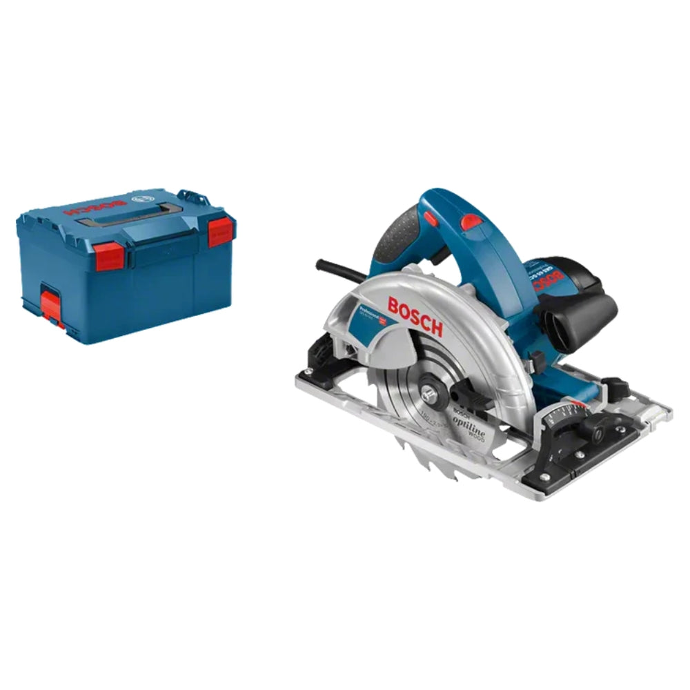 Bosch GKS 65 GCE Professional 1800W Circular Saw, 190mm Blade, L-BOXX Case - 0601668901