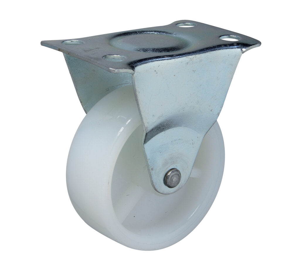 Ruota In Nylon Con Piastra Fissa ø50X23mm Valex 1500226