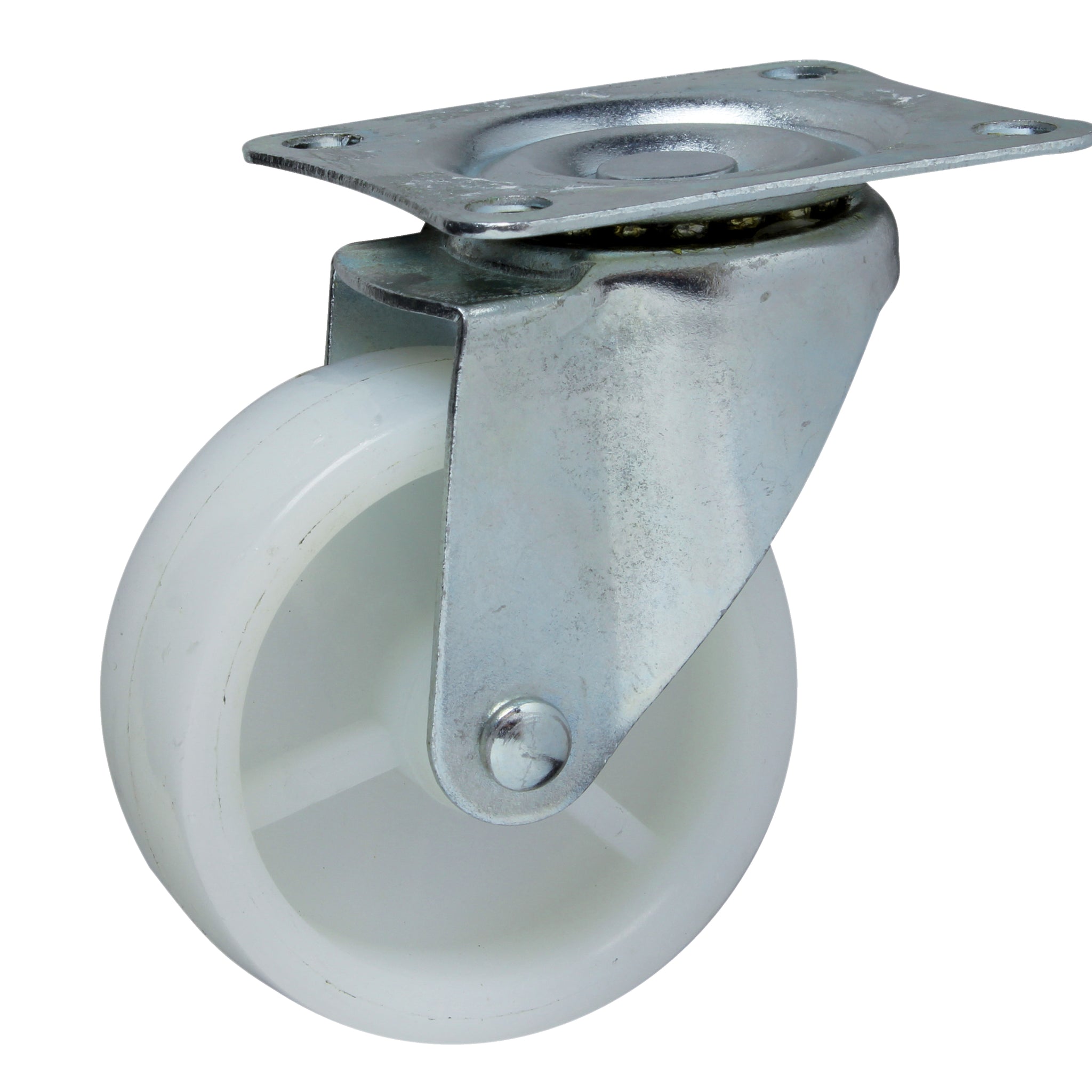 Ruota In Nylon Con Supporto A Piastra Girevole ø50X23mm Valex 1500227