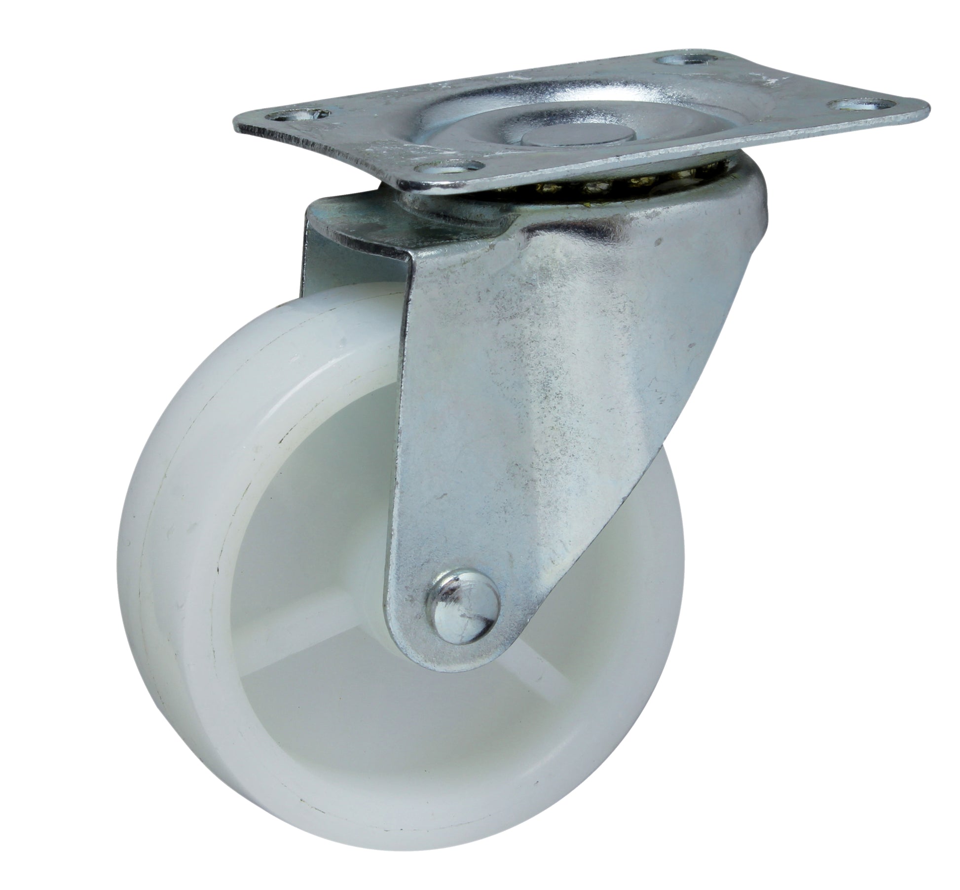 Ruota In Nylon Con Supporto A Piastra Girevole ø50X23mm Valex 1500227