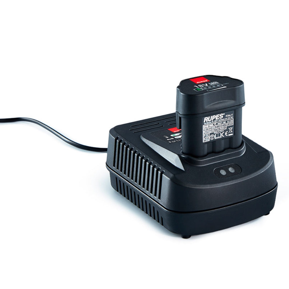 Mini Levigatrice Orbitale Rettangolare A Batteria Rupes HSE73/STB Con Tecnologia Ibrid 18V 2,5Ah