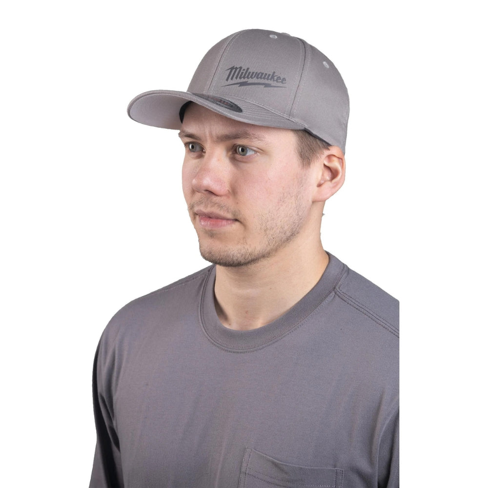 Cappellino Da Baseball Grigio Milwaukee