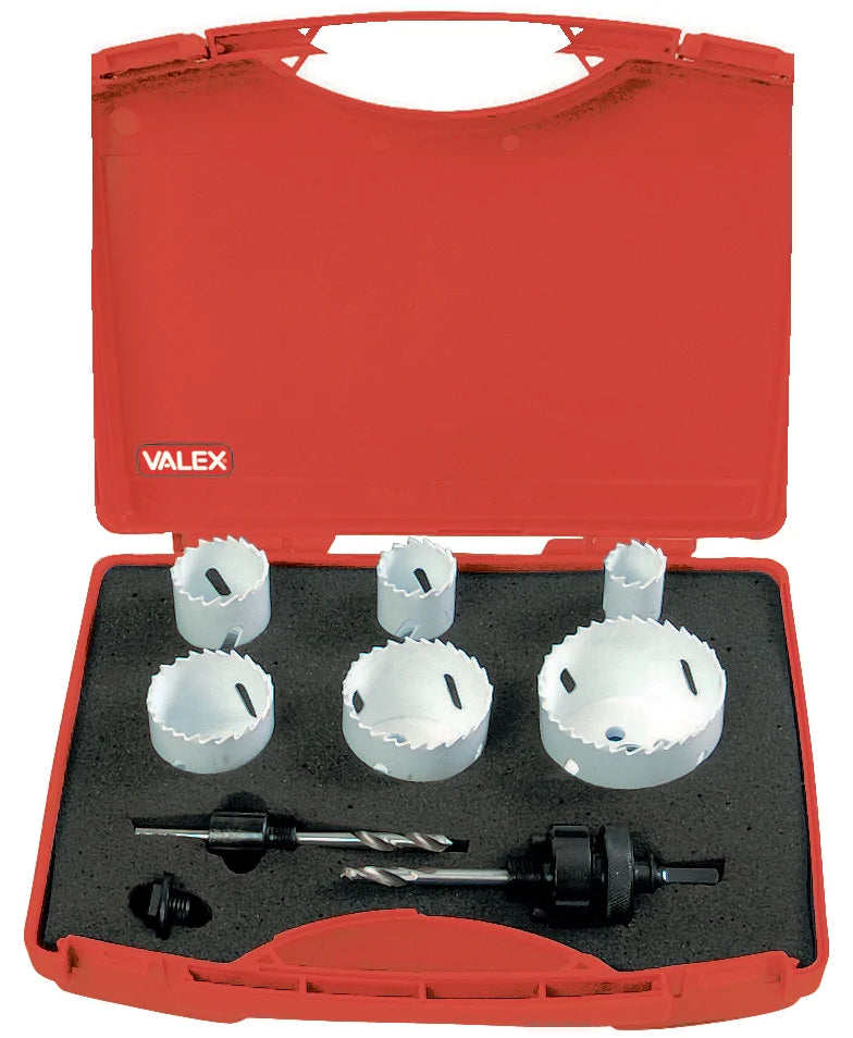 Set Seghe A Tazza HSS Serie 9 Pezzi Valex 1980435