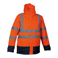 Giacca Da Lavoro Modello Parka Alta Visibilità Cofra Telsen V419-0