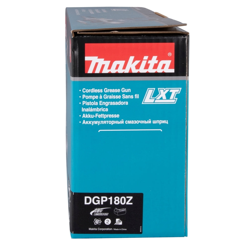 Pistola Per Grasso 18V LXT  Makita DGP180Z Solo Corpo Macchina No Batterie