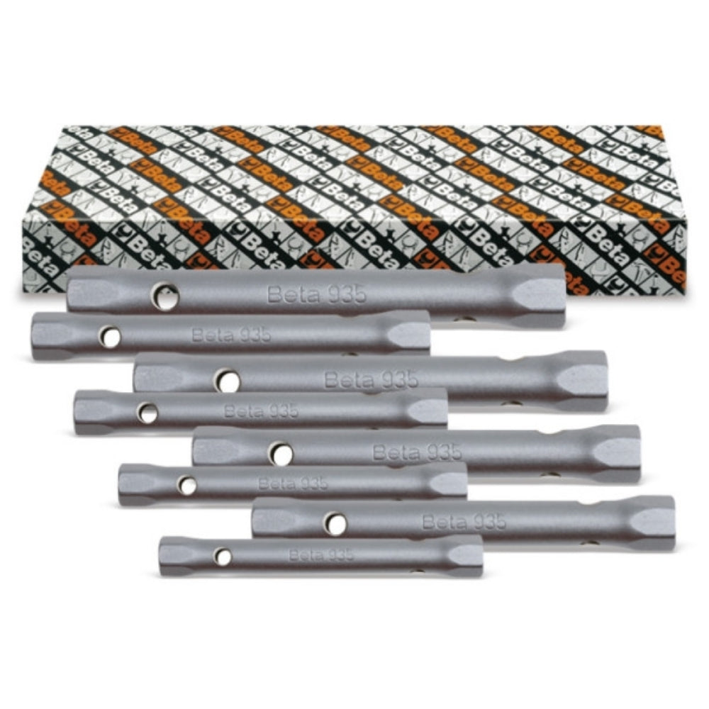 Set Di Chiavi A Tubo Doppie Esagonali Serie Leggera Beta 935/S8