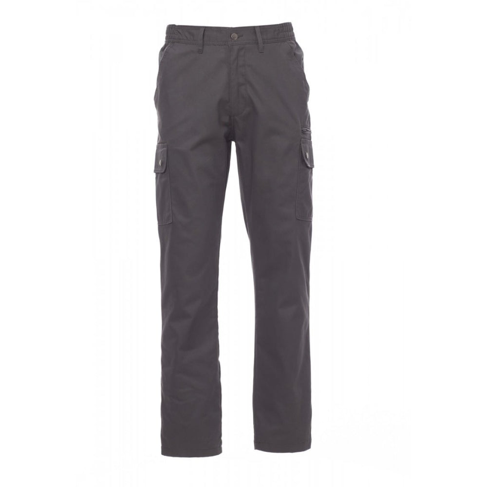 Pantaloni Invernali Multitasche In Cotone Foderati Forest Polar