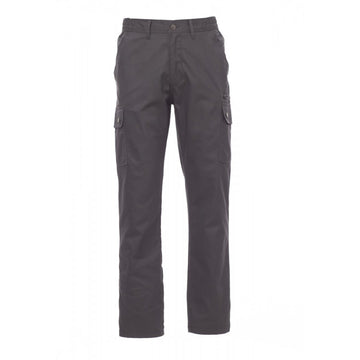 Pantaloni Invernali Multitasche In Cotone Foderati Forest Polar