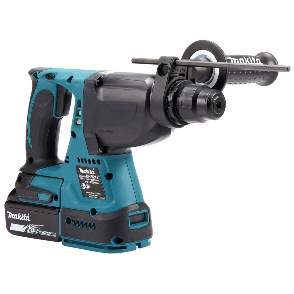 Tassellatore LXT Makita DHR242RTJ SDS-Plus 18V 5Ah