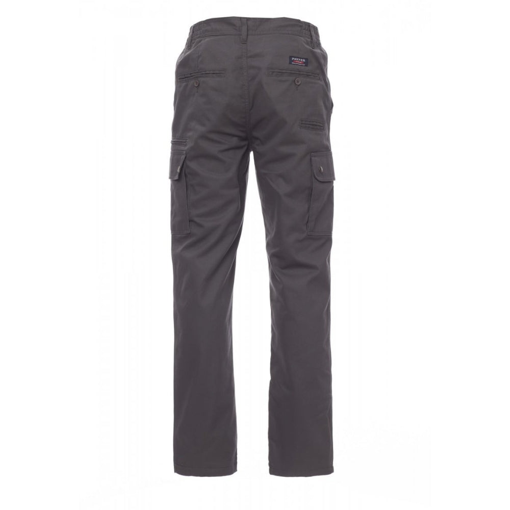 Pantaloni Invernali Multitasche In Cotone Foderati Forest Polar