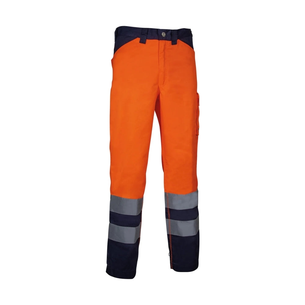 Pantaloni Da Lavoro Alta Visibilità Multitasche Cofra Twinkle V331-0-02