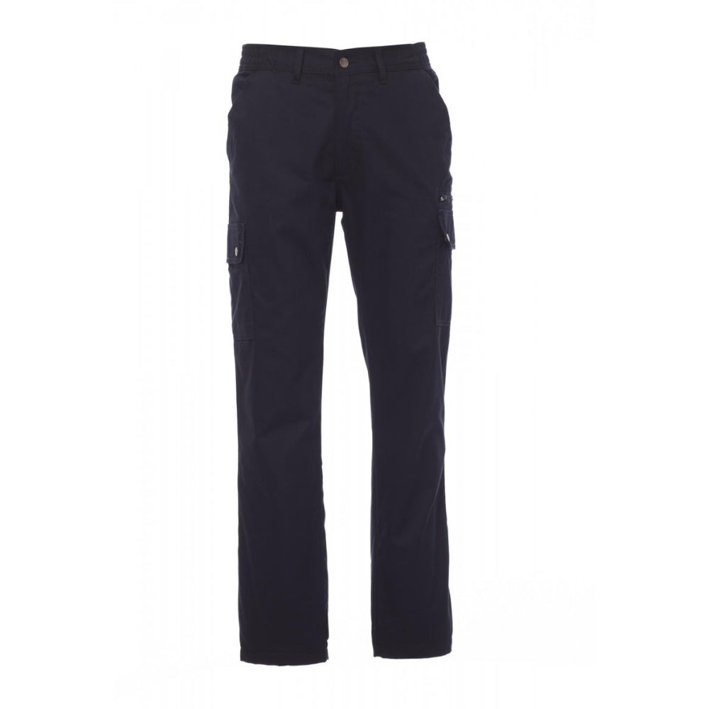 Pantaloni Invernali Multitasche In Cotone Foderati Forest Polar