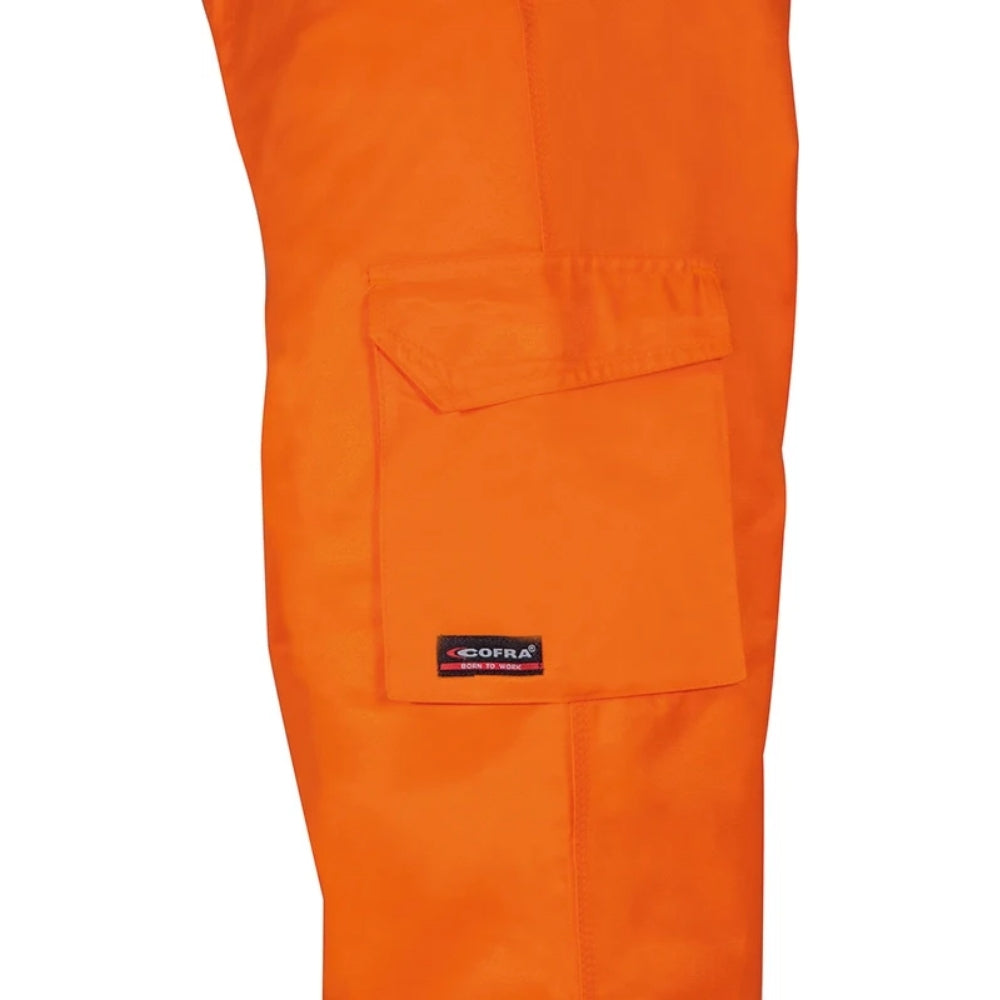 Pantaloni Da Lavoro Alta Visibilità Multitasche Cofra Twinkle V331-0-02