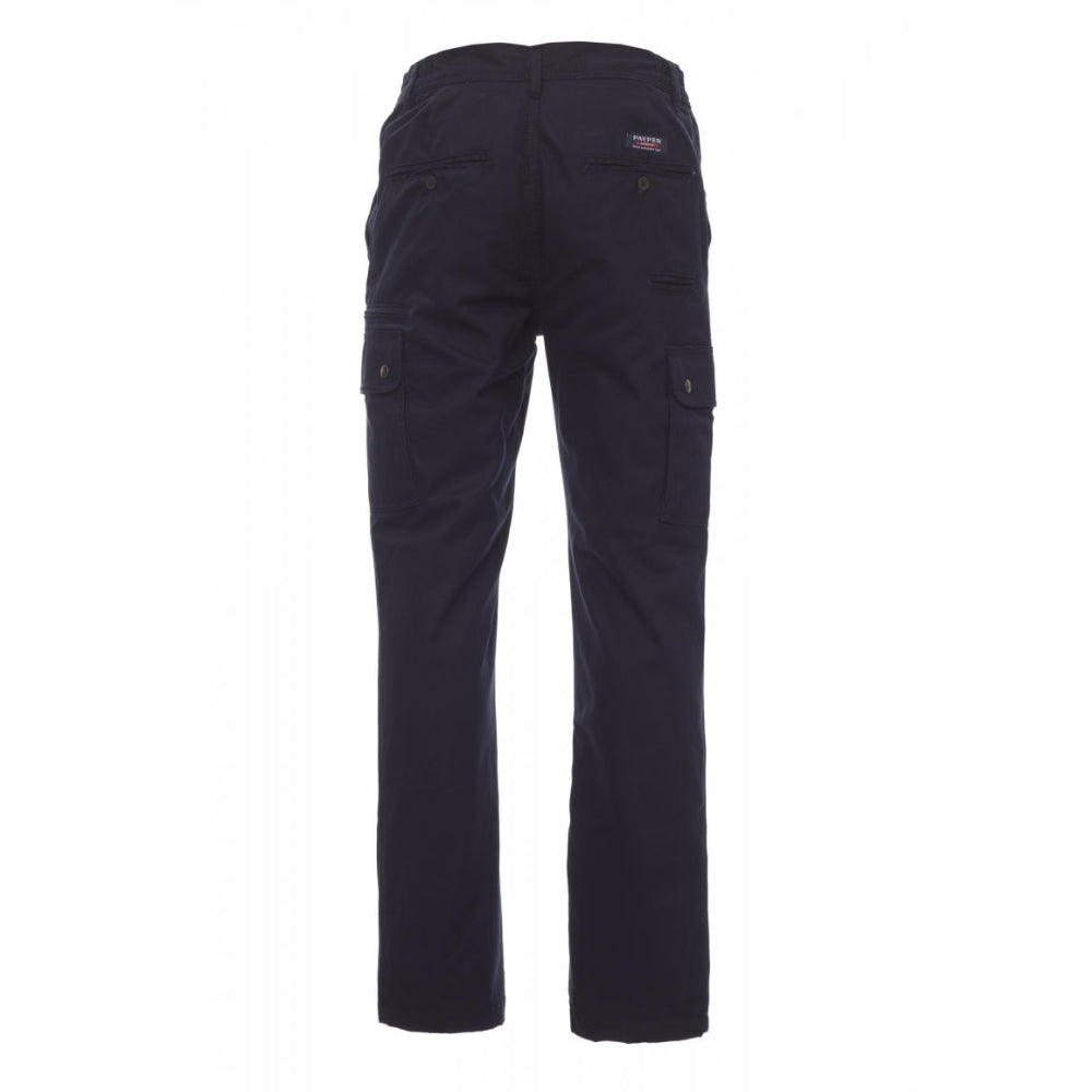 Pantaloni Invernali Multitasche In Cotone Foderati Forest Polar