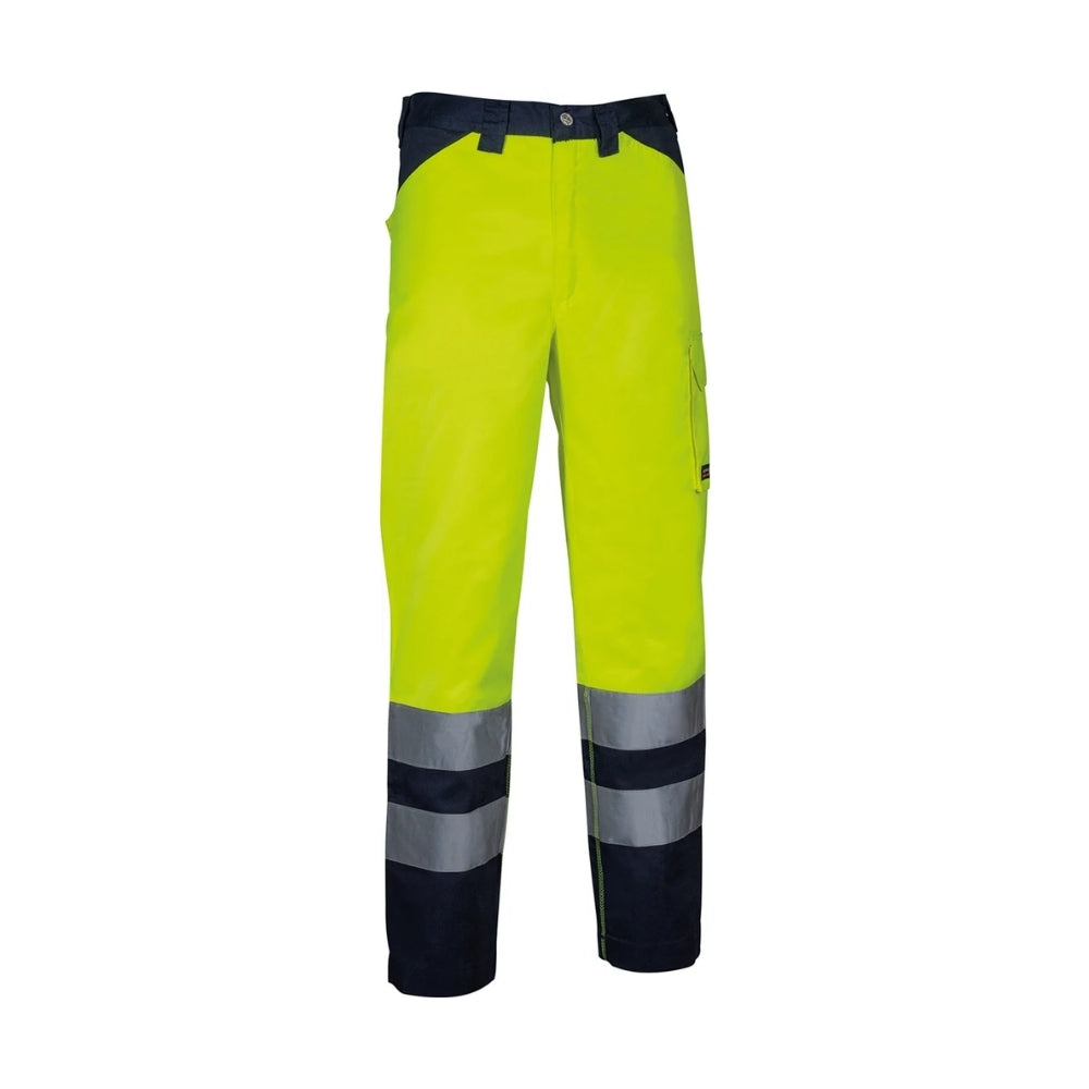 Pantaloni Da Lavoro Alta Visibilità Multitasche Cofra Twinkle V331-0-02