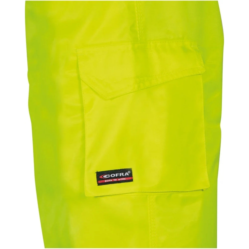 Pantaloni Da Lavoro Alta Visibilità Multitasche Cofra Twinkle V331-0-02