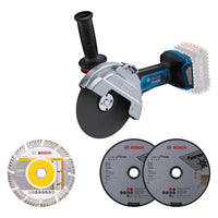 Smerigliatrice Angolare A Batteria Bosch BITURBO GWS 18V-180 P 180mm 18V - 06019H6E01