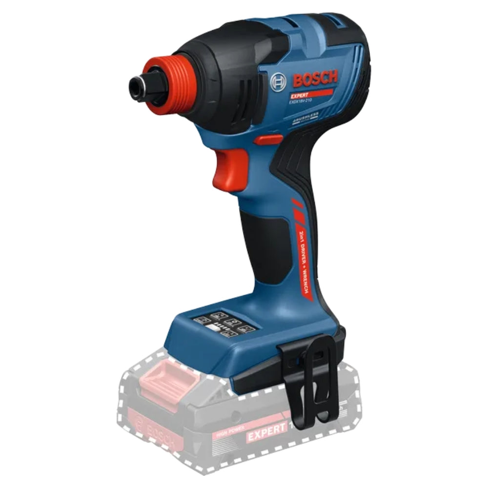 Avvitatore A Massa Battente Bosch Expert EXDX18V-210 18V Brushless Con Attacco 2-in-1 E Valigetta - 06019J0400