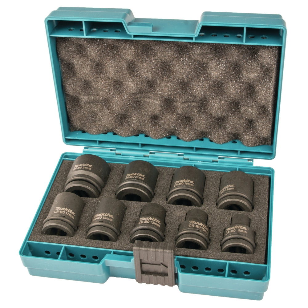 Set Chiavi A Bussola Makita Con Inserti 9 Pezzi 1/2" D-41517