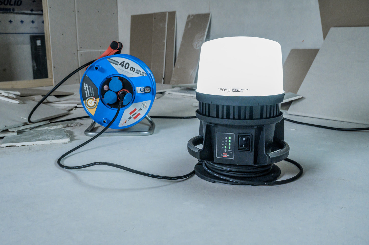 Faro Da Cantiere Led Multi Battery Brennenstuhl 12050 MH 12000lm