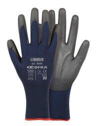Guanti Da Lavoro In Poliuretano Ultra Sottili Cofra LIMBER G043-D100