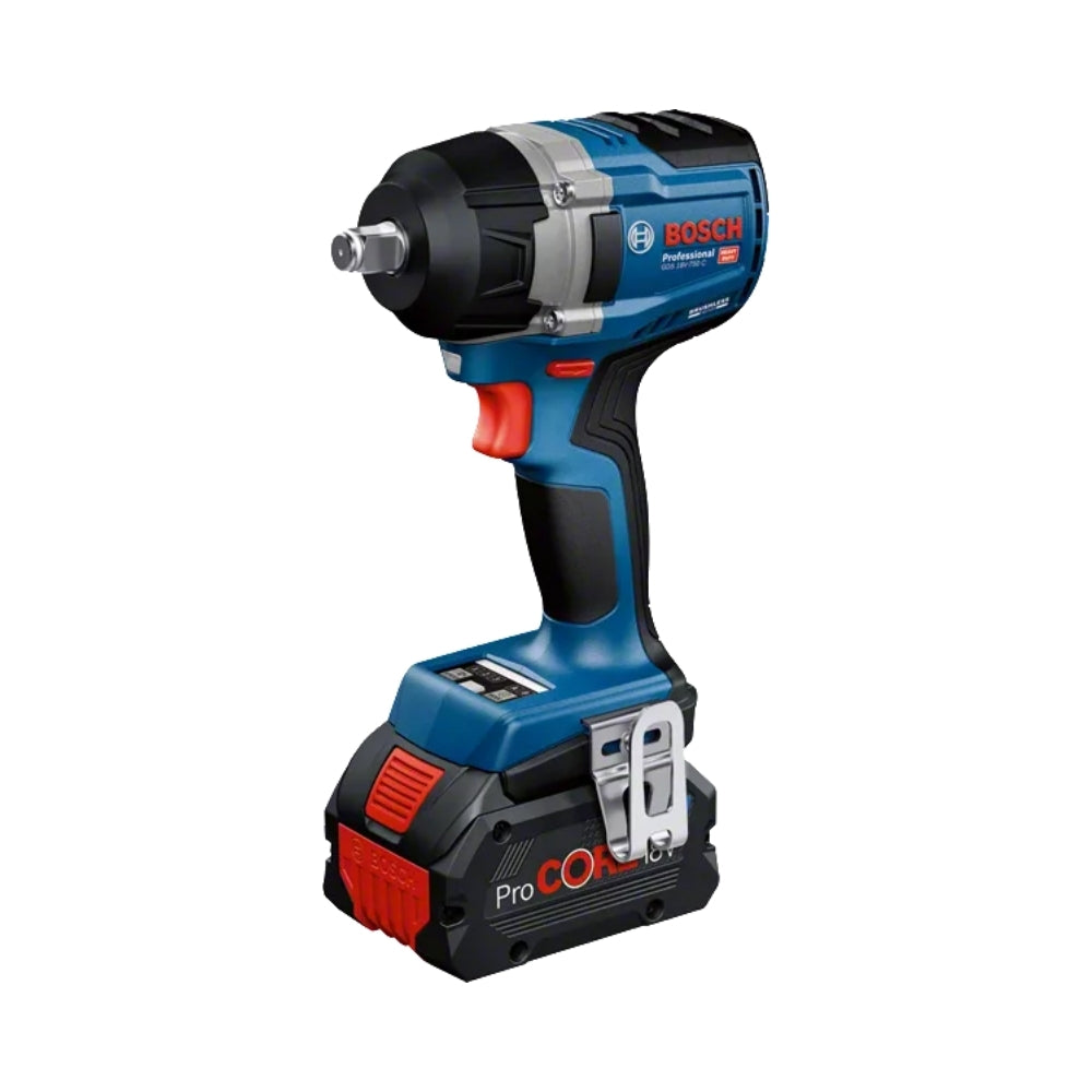 Avvitatore A Massa Battente 1/2" Bosch GDS 18V-750 C Professional In Valigetta L-BOXX - 06019L9001