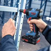 Avvitatore A Massa Battente Bosch Expert EXDX18V-210 18V Brushless Con Attacco 2-in-1 E Valigetta - 06019J0400