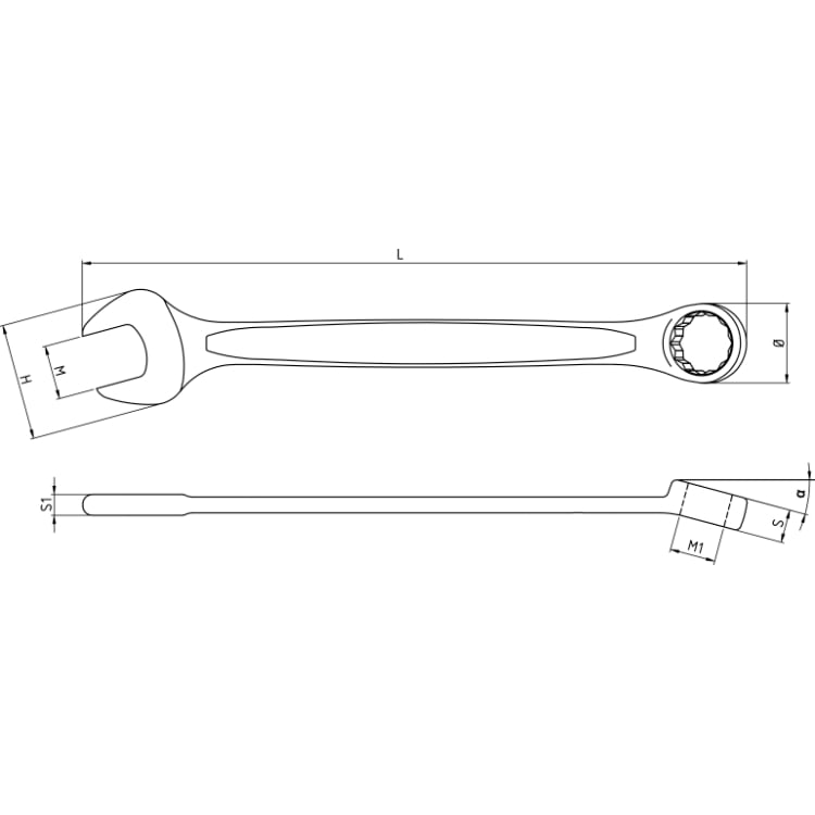 Chiavi Combinate A Forchetta Poligonale 5.5-41mm Beta 42