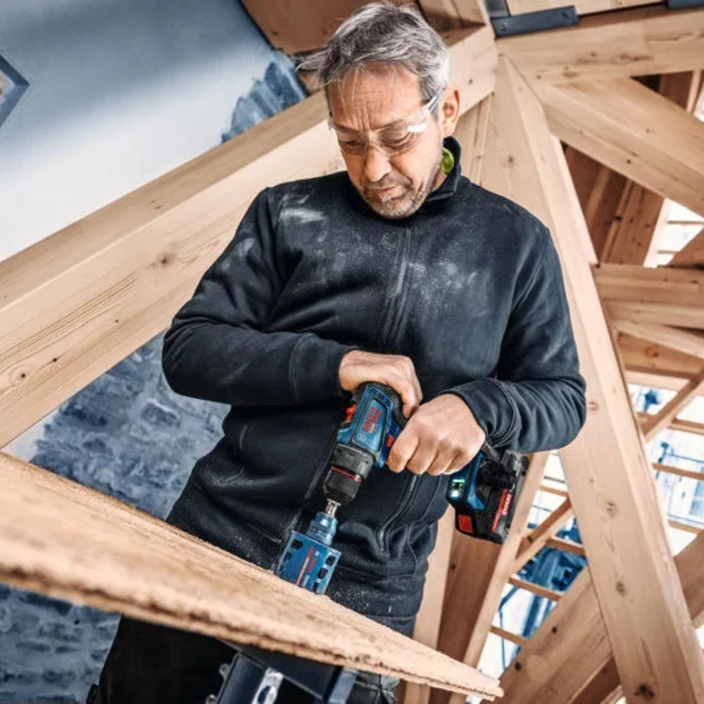 Trapano Avvitatore A Batteria Bosch Expert EXSR18V-90 18V Brushless Con 2 Batterie 4.0Ah + Caricabatteria e Valigetta - 06019R2101