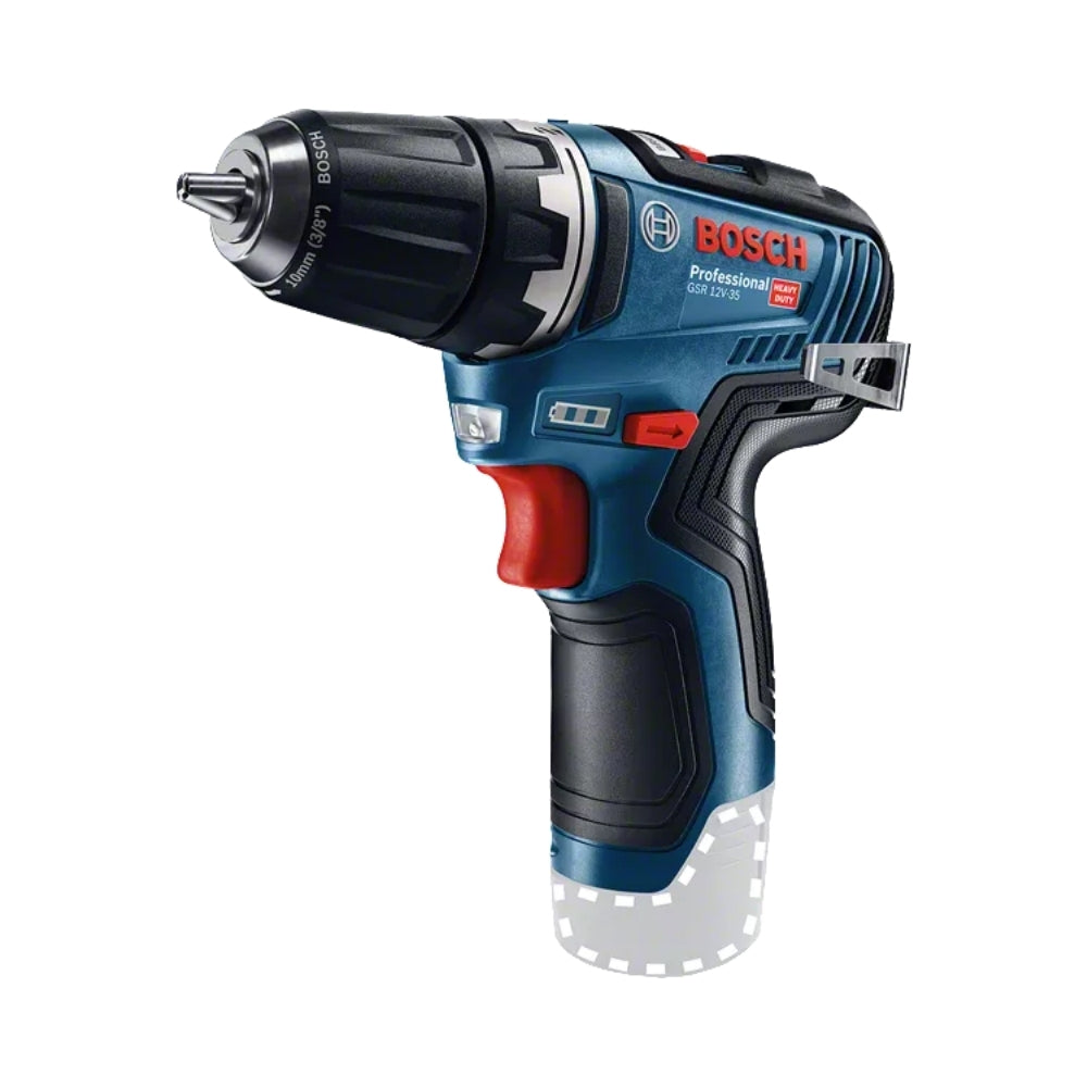 Trapano Avvitatore A Batteria Bosch GSR 12V-35 + 2 Batterie 3.0Ah + Caricabatteria + Valigetta L-BOXX 102 - 06019H8002