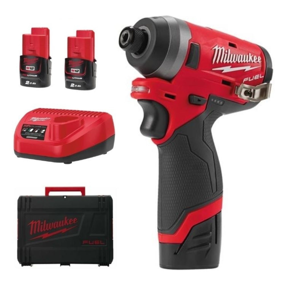 Impact Wrench M12 FID-202X FUEL ¼″ Hex Drive Milwaukee