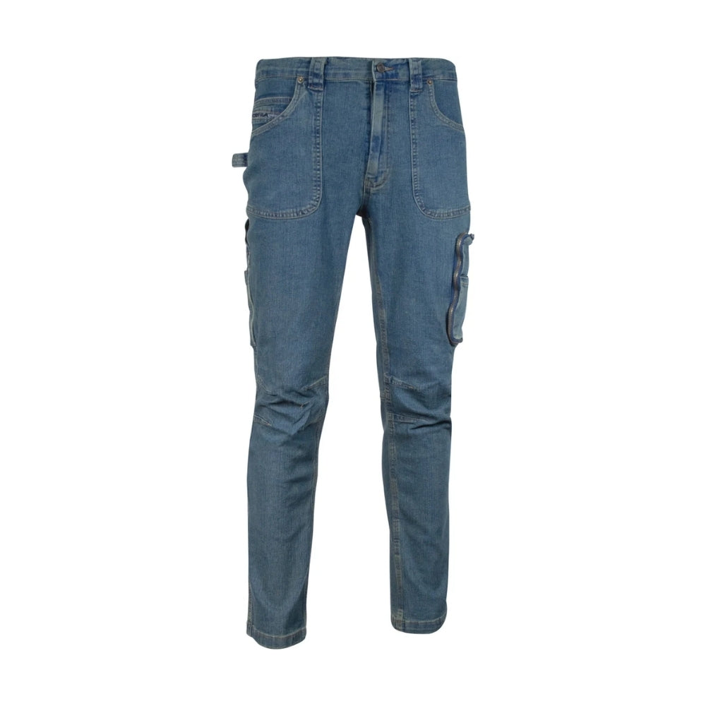 Pantalone Jeans Da Lavoro Cofra Barcelona V152-0-00