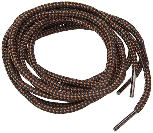 Lacci Per Scarpe Antinfortunistiche Cofra Knot Ultraresistenti 130cm Colore Nero/Cognac