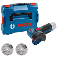 Smerigliatrice Angolare A Batteria Bosch GWS 12V-76 Professional In Valigetta L-BOXX 102 - 06019F2003