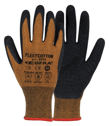 Guanti Da Lavoro In Lattice Cofra FLEXYCOTTON G022-D100