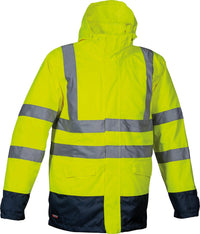Giacca Da Lavoro Modello Parka Alta Visibilità Cofra Telsen V419-0