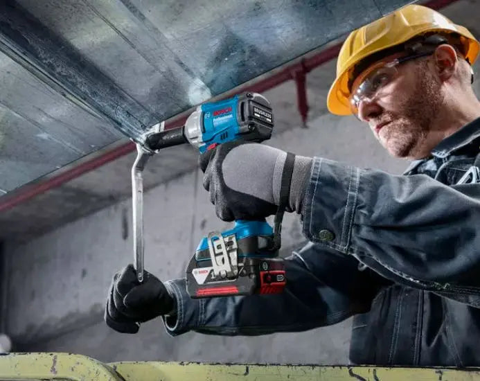 Avvitatore A Massa Battente Bosch GDS 18V-350 In Valigetta L-BOXX 136 + 2 Batteria 4,0Ah + Caricabatterie GAL 18V-40 - 06019M5022