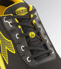 Diadora RUN TEXT LOW S1PS FO SR ESDVORTEX DA2 LOW S1PS SC SR HRO ESD Safety Shoes ANTHRACITE/RED Cod. 182043-C0067