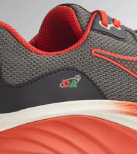 Scarpe Antinfortunistiche Diadora RUN TEXT LOW S1PS FO SR ESDVORTEX DA2 LOW S1PS SC SR HRO ESD ANTRACITE/ROSSO Cod. 182043-C0067